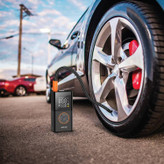 پمپ باد شارژی قابل حمل، چراق قوه و پاوربانک گرین لاین مدل GTI-01  - مشکی