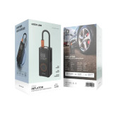 پمپ باد شارژی قابل حمل، چراق قوه و پاوربانک گرین لاین مدل GTI-01  - مشکی