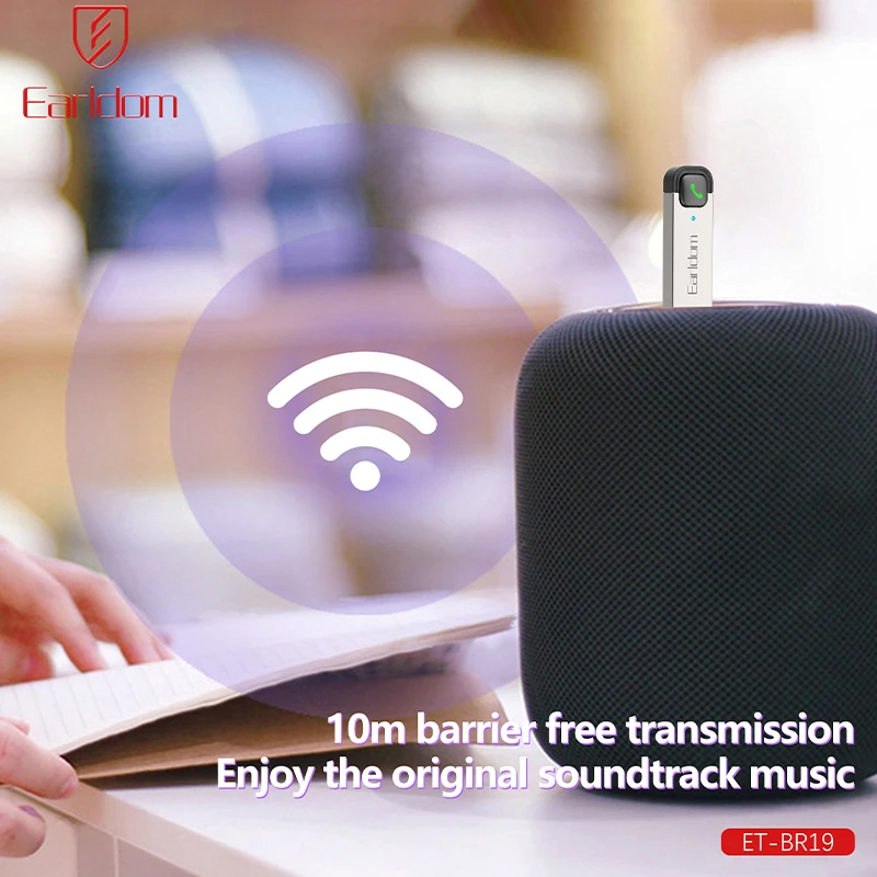 دانگل بلوتوث ارلدام مدل ET-BR19 با قابلیت تماس صوتی