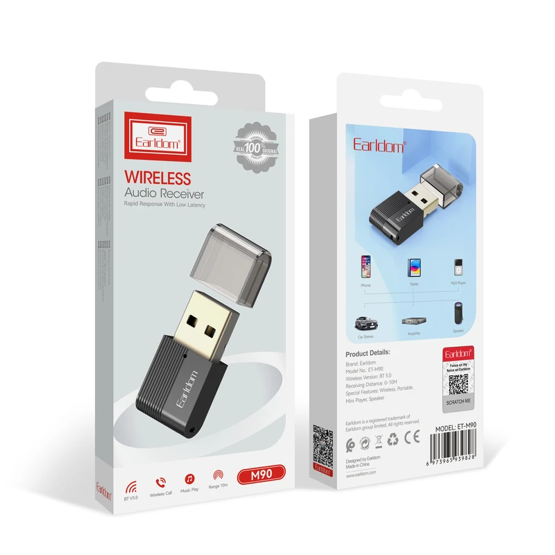 Earldom bluetooth dongle model BT-M90